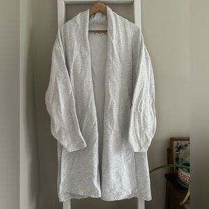 Joah Brown Oversized French Terry Cardigan Sweatshirt